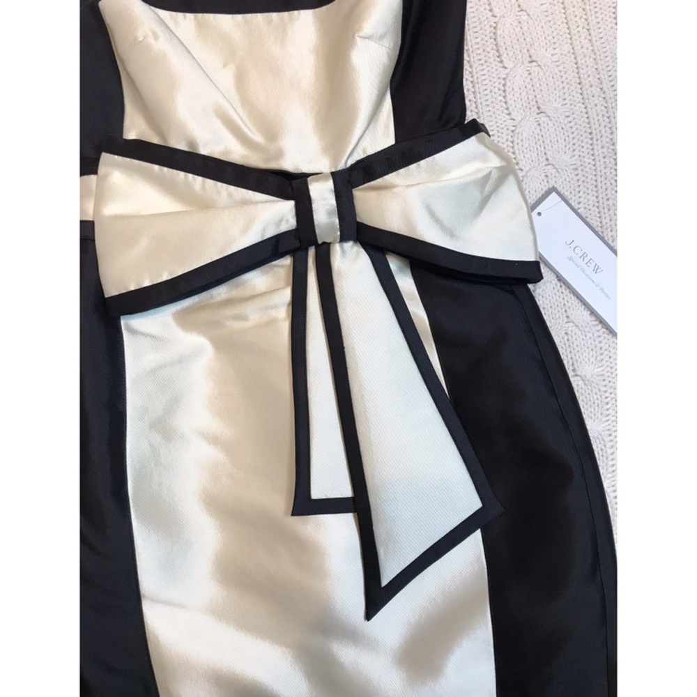 J.CREW Collection Collorblock with Bow Dress - Picture 2 of 6